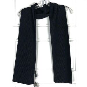 ALLSAINTS 100% Merino Wool NEW Narrow Rib Scarf